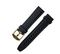 Jaguar 22 mm Diver Rubber JS001 - Unisex - Silicone Black 22 mm