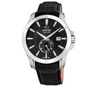 JAGUAR Watch Model J878/4 from The ACAMAR Collection, 44 mm case with Black Leather Strap for Men