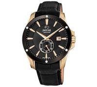 JAGUAR J881/1 ACAMAR Collection 44 mm Case with Black Leather Strap for Men