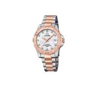 Jaguar Women's Swiss Quartz Diver Watch - Model J871/5, Two-tone Stainless Steel, Mother-of-pearl Dial