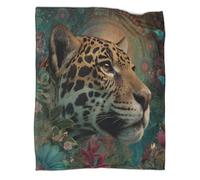 Jaguar Blanket, Perfect Sofa Bed Cover 80x90inch(200x230cm),soft And Comfortable to The Touch,suitable for Keeping The Whole Family Warm