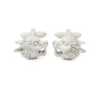 Jaguar Cufflinks - Onyx Art CK379 Mens Novelty Gift Cuffs In Premier Life Packaging