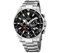 JAGUAR Watch Model J861/3 from The Executive Collection, 43.5 mm Black case with Steel Strap for Men