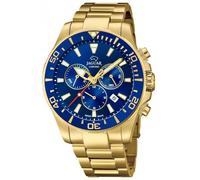 JAGUAR Watch Model J864/2 from The Executive Collection, 43.5 mm Blue case with Plated Steel Strap for Men