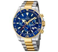 JAGUAR Watch Model J862 / 1 from The Executive Collection, 43.5 mm Blue case with Two-Tone Steel Strap for Men J862/1