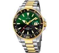Jaguar Executive Diver J863/4 - Man - 44 mm - Analogue - Quartz - Sapphire Glass Black/Green 22 mm