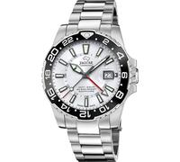 JAGUAR Men's Watch J1011/1 Ceramic Stainless Steel Case 316L Silver Plated Stainless Steel Strap 316l Silver, Bracelet