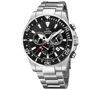 JAGUAR Watch Model J861/3 from The Executive Collection, 43.5 mm Black case with Steel Strap for Men