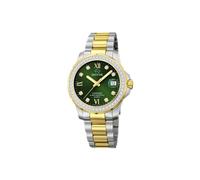 Jaguar Executive J893/3 Ladies Diver Watch - Two-tone Stainless Steel, Green Dial