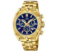 JAGUAR Watch Model J853 / 3 from The Executive Collection, 45.8 mm Blue case with Plated Steel Strap for Men J853/3