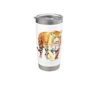 Jaguar Hunting Stalking Panther Stainless Steel Insulated Tumbler