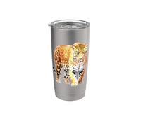 Jaguar Hunting Stalking Panther Stainless Steel Insulated Tumbler