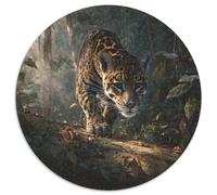 Jaguar in The Forest Jigsaw Puzzles Challenge Toy Educational Games Home Decoration for Adults& Teenager Age 14 Years Up 1000pcs (67.5x67.5cm)