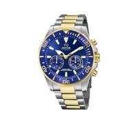 JAGUAR J889/1, Connected Collection Model Watch Box 45 7 mm Blue with Unisex Adult, Unique, Mm Blue with Two-Tone Steel Strap for Men, Pack of 100