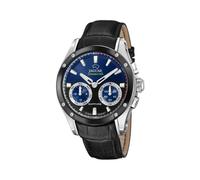 Jaguar J958/1 Hybrid Connected Men's Watch - Blue Dial, Black Leather Strap