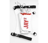 Jaguar Jay2 Pro Barber Holster - Haircutting Leather Scissor Holster - Holds 4