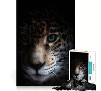 Jaguar Jigsaw Puzzle for Adults 1000 Pieces Think Smart Tight Cut Home Activity Xmas Gift (38x26cm)
