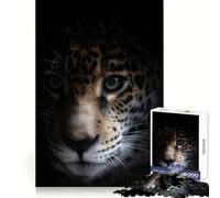 Jaguar Jigsaw Puzzle for Adults 1000 Pieces Think Smart Tight Cut Home Activity Xmas Gift (38x52cm)
