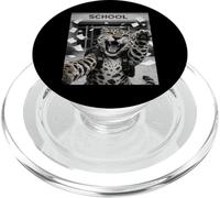 Jaguar Last Day Of School Summer Break Funny Meme Selfie PopSockets PopGrip for MagSafe