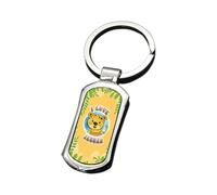 Jaguar Love, Best Gift for Animal Lovers, I Love Jaguars Design, Ractangle and round Metal Key Ring. (Ractangle)