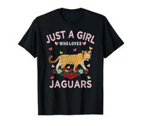 Jaguar Lover Women Gift Just A Girl Who Loves Jaguars T-Shirt