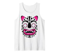 Jaguar mask, Mexican Riviera Maya Gifts Souvenir Mexico Tank Top