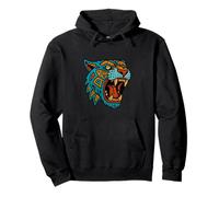 Jaguar Maya Aztec Native Mexican Pride Mexican Mythology Pullover Hoodie