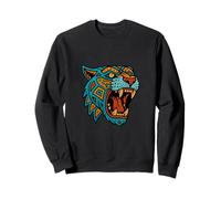 Jaguar Maya Aztec Native Mexican Pride Mexican Mythology Sweatshirt