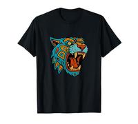 Jaguar Maya Aztec Native Mexican Pride Mexican Mythology T-Shirt