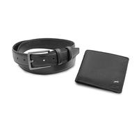 JAGUAR Men's Gift with Box, Original Birthday Gift Idea with Elegant Branded Box, Wallet And Belt, One size