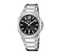 JAGUAR Men's Watch J1024/3 Rondcarre Stainless Steel Case 316l Silver Plated Stainless Steel Strap 316l Silver, Bracelet