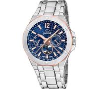 JAGUAR Men's Watch J1039/2 Diplomatic Stainless Steel Case 316l Multi Strap 316l Stainless Steel Silver, blue, Bracelet