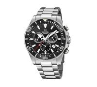 JAGUAR Watch Model J861/3 from The Executive Collection, 43.5 mm Black case with Steel Strap for Men