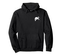 Jaguar Minimalist Black and White Pullover Hoodie