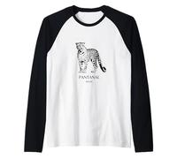 Jaguar Pantanal - Experience The Spirit of Wild Brazil Raglan Baseball Tee