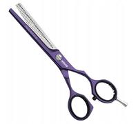 Jaguar White Line Pastell Plus 40 fashionable thinning scissors for hair 5" / 13 cm, Viola
