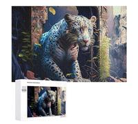 Jaguar Puzzle for Adults, 1000 PCS, Illustrated Jigsaw Edition, An Engaging Indoor Activity for Quiet Evenings, at Home