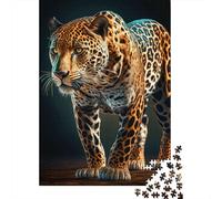 Jaguar Puzzle for Adults And Teenagers 1000 Pieces Wooden Puzzles for Adults Puzzles for Teenagers Age 12 Years Up 1000pcs (75x50cm)