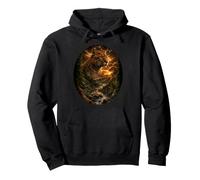 Jaguar Rainforest Sunset Wildlife Nature Big Cat Lover Pullover Hoodie