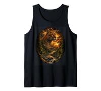 Jaguar Rainforest Sunset Wildlife Nature Big Cat Lover Tank Top