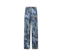 Jaguar Skin Print Denim Jeans S