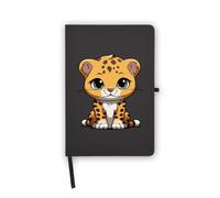 Jaguar Spirit Animal Drawing Notebook, Blank Pages, Faux Leather Cover, Planner, Journal, Workbook