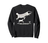 Jaguar Spirit - Chiribiquete Rock Art, pre-Columbian Art Sweatshirt
