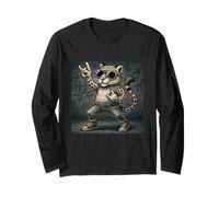 Jaguar Sunglasses Rock Music Funny Retro Cool Long Sleeve T-Shirt