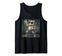 Jaguar Sunglasses Rock Music Funny Retro Cool Tank Top