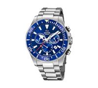 JAGUAR Watch Model J861 / 2 from The Executive Collection, 43.5 mm Blue case with Steel Strap for Men J861/2