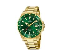 JAGUAR Watch Model J877 / 2 from The Executive Collection, 43.5 mm Green case with Plated Steel Strap for Men J877/2