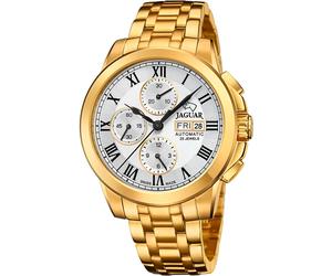 Jaguar Valjoux Automatic J979/1 - Man - 45 mm - Analogue - Automatic - Sapphire Glass Silver 22 mm