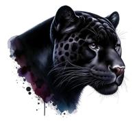 Jaguar Vinyl Decals, Wild Cat Stickers Window Mirror Decor Art 21cm
