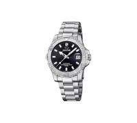 JAGUAR Watch for Women J870/4 Couples Diver 316l Stainless Steel Case Silver 316l Stainless Steel Strap Silver